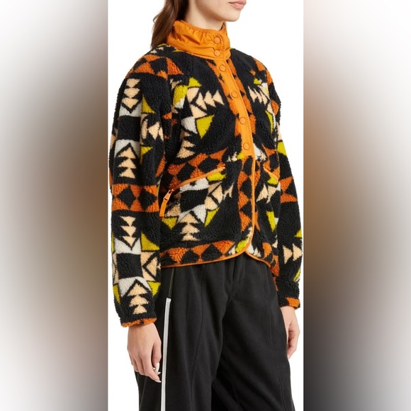 NWT Free People Rocky Ridge Jacket Night Sky Combo XS - Picture 10 of 13